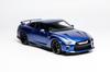 FREESTYLE MOTORHELIX Scale Nissan Track Edition Engineered By NISMO 2020 Wangan Blue Finished Model M83504 1/18 GT-R (R35)