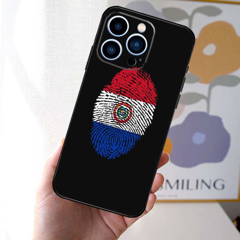 Paraguay Flag Phone Case For IPhone 18 16 15 14 13 12 Mini 11 Pro XS Max XR X 7 8 Plus Back Cover