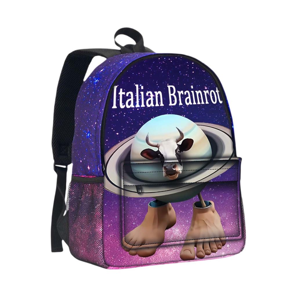 Backpack, Back To School, Cartoon Cute Travel Backpack Print Peripheral Double-shoulder Backpack For Teenagers, Students, Boys And Girls