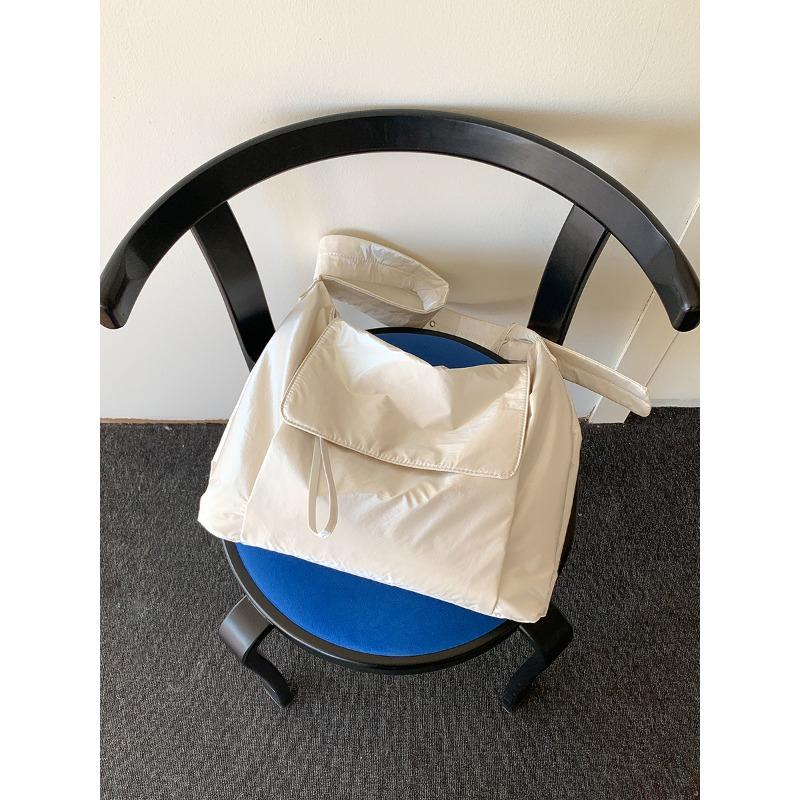 

Нишевая простая наплечная сумка для студентов колледжа, сумка-раскладушка для поездок на работу, большая вместимость, легкая повседневная сумка-мессенджер бежевый