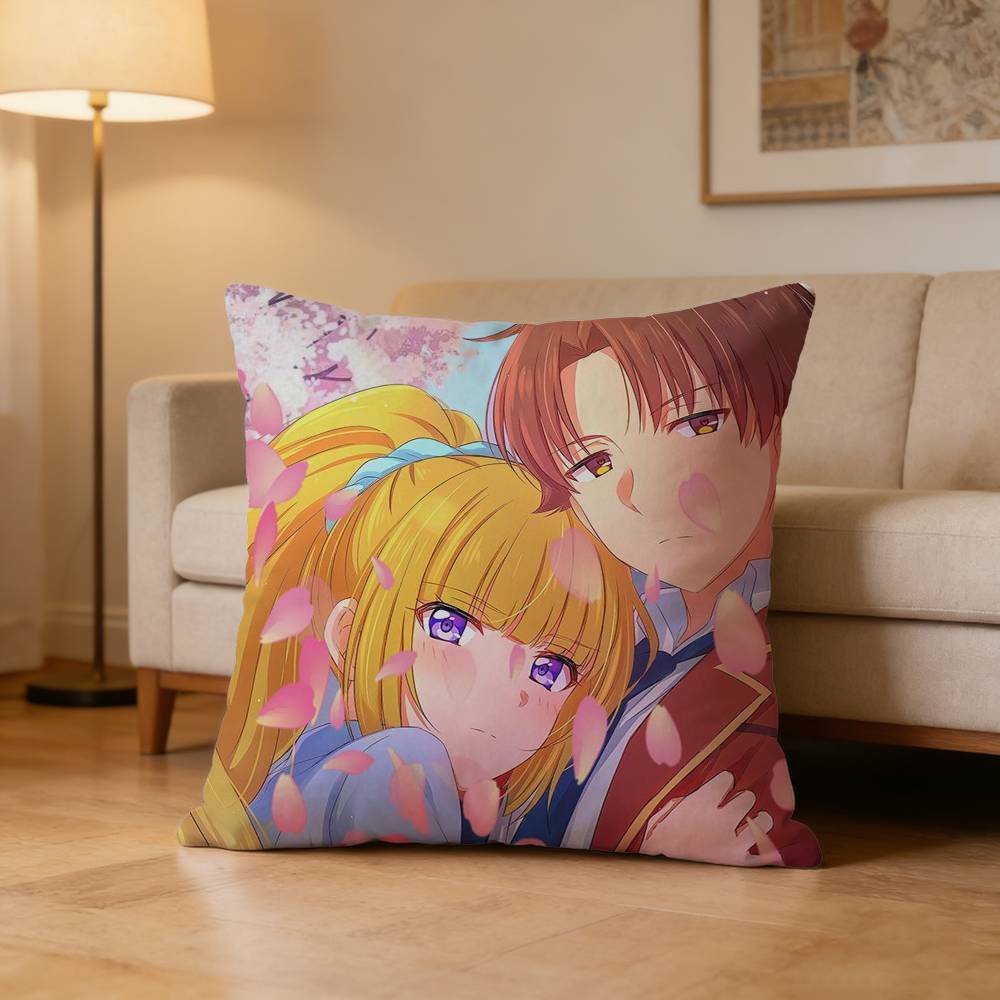 KKei KKaruizawaS  Pillow Case Cushion Cover Throw Pillow Case For Car Sofa