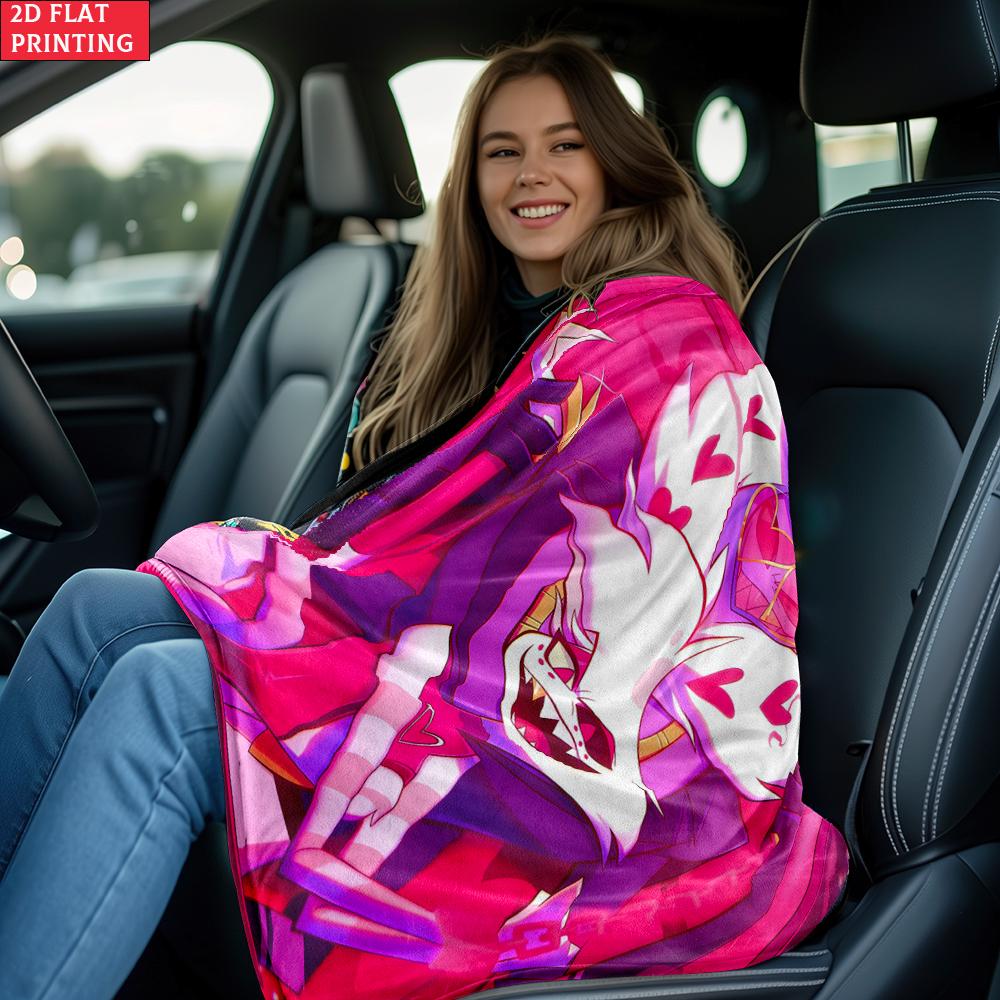 Anime Flannel thin Blanket for Bedrooms,Living Rooms,Sofas Blankets,Offices,Lunch Breaks,Picnics,blanket,blankets fluffy