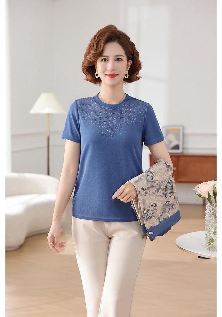 Women's Spring & Autumn Fashion: Loose Two-Piece Set with Round Neck Cardigan & Knitted Top