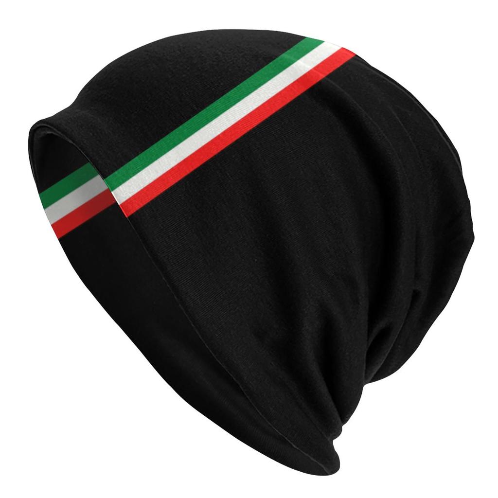 Italien Flagge Mützen Unisex Damen Unisex Outdoor Winter Warm Strickmütze Erwachsene Italien Katar Slouch Mützen