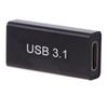 1 szt. Złącze USB 3.0 żeńskie do USB typu C żeńskie proste konwerter adaptera prędkości USB3.0 typu C przedłużacz połączenia konwertera