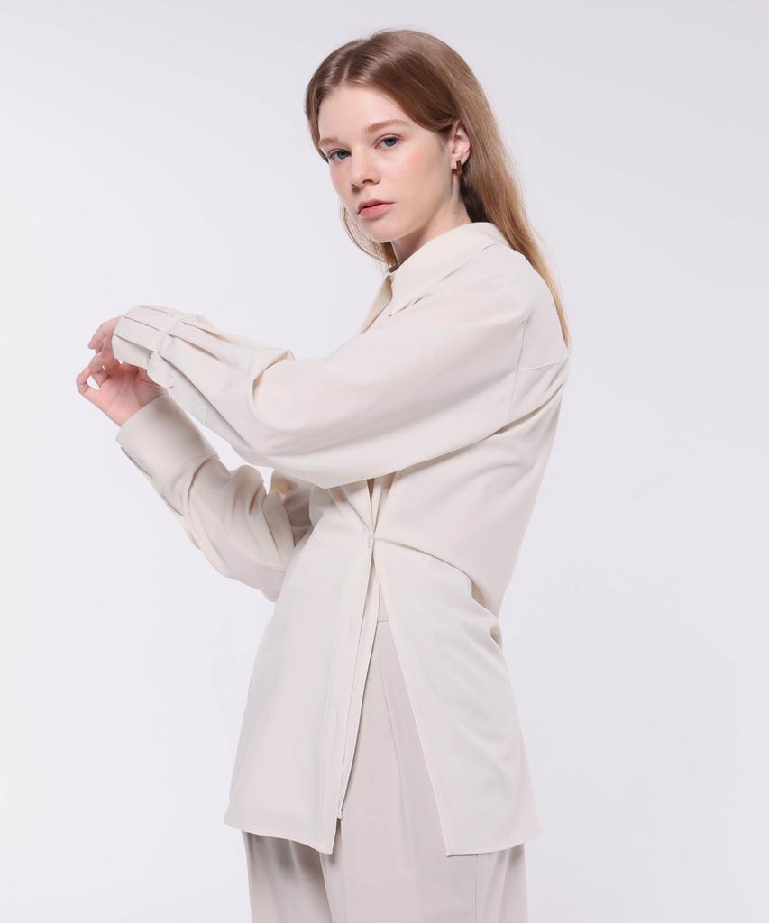 Kankeu Two-Way Shirt - Cream