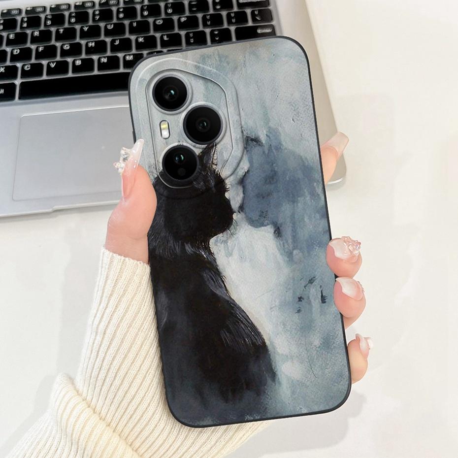Fashion Painting Phone Case For Honor 400 Pro Honor400 Soft Silicone Shockproof Cover For Honor 400 400Pro 5G Cases Bumpers