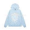 Mens Oversized Hooded Sweatshirt With Graphic Print - Cotton Blend Fall Winter Streetwear Style