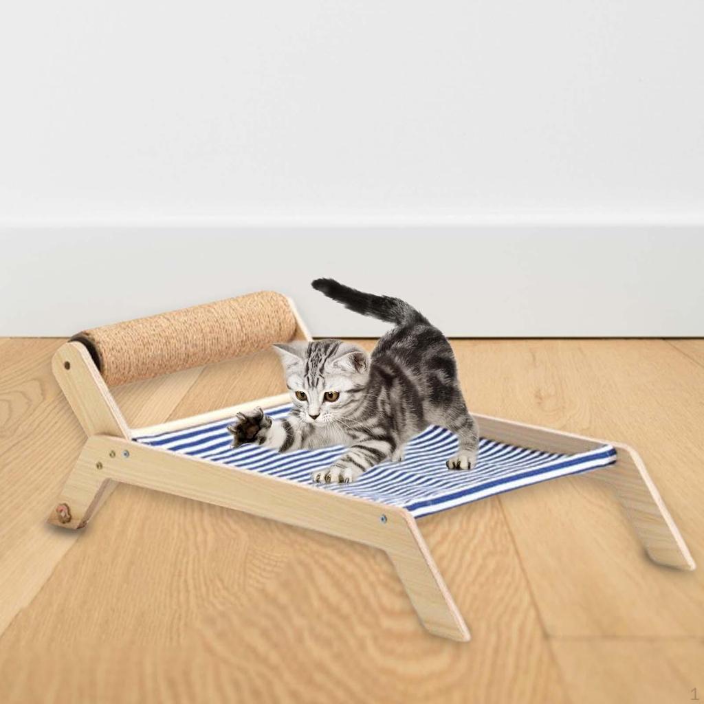 Hamak dla kota Miejsce do odpoczynku Plaża Wygodny Krzesło-zabawka Meble