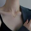 Exquisite Five Blessings Lucky Necklace: Non-Fading, Versatile, High-End Light Luxury Jewelry for Women