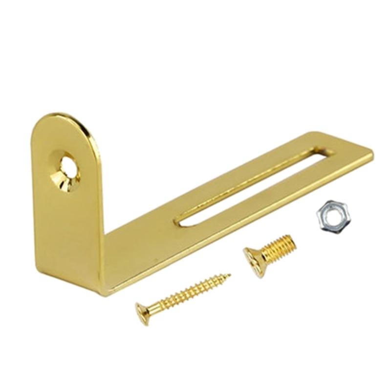 Pickguard Bracket Support Archtop Screw Electric Guitar Solid Body For Guard Plate Metal Bracket Basses Accessory