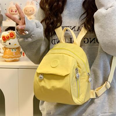 Japanese Backpack Women's New Mini Lightweight Student Travel Small Backpack Junior High School Students Outdoor Mountaineering Bag