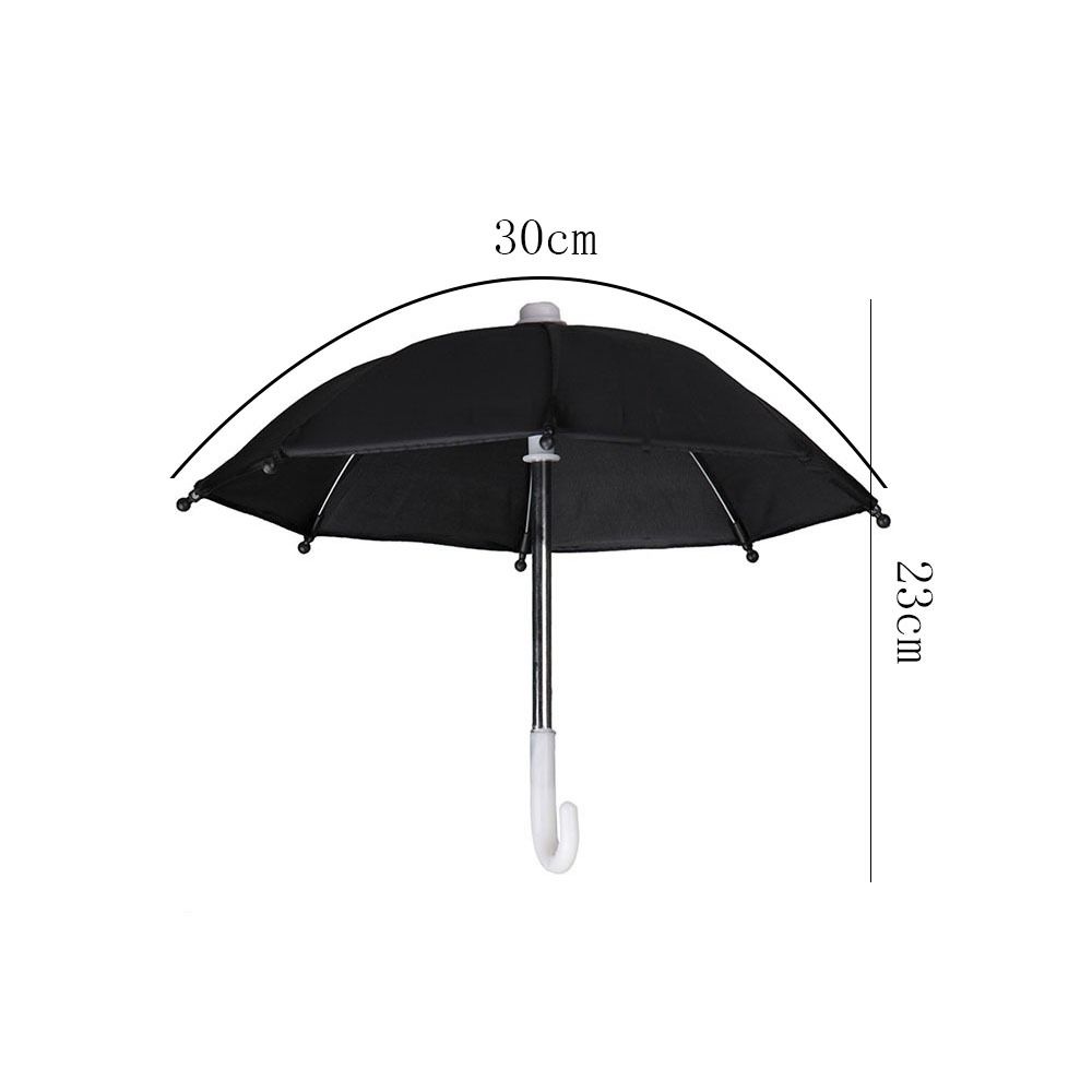 Funny Doll Decorative Umbrella Adjustable Kids Toy Umbrella Creative Mini Umbrella  Dollhouse