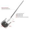 Nai Duo No. 2 304 Stainless Steel Flat Head Shovel