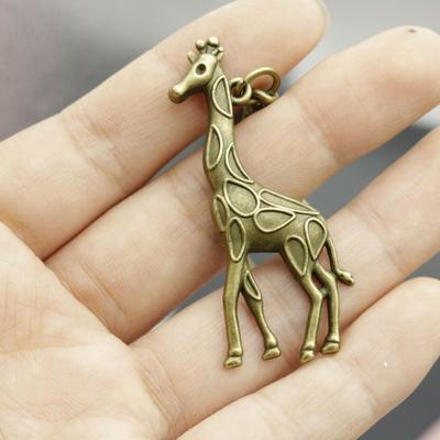 Hot Selling Jewelry, Simple Giraffe Keychain Pendant