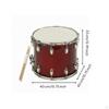 Marching Snare Drum Adjustable Percussion Instrument Small for Beginners