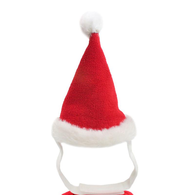 

Рождественский шарф для домашних животных, шапка, комплект, мягкий удобный зимний теплый шарф для шеи, наряд для рождественской вечеринки L