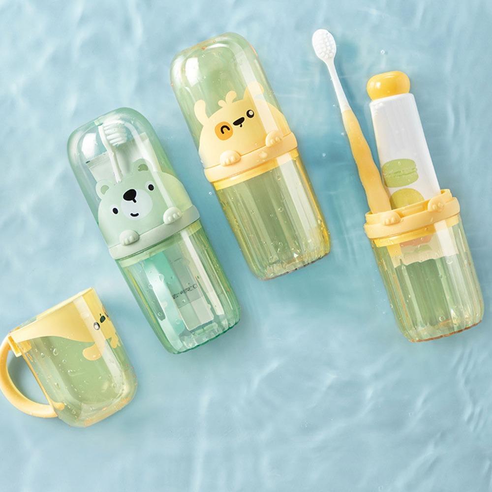 Detachable Handle Toothbrush Holder Hygienic PP Travel Toothpaste Case Portable Multifunction Toothbrush Stand Daily