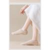 5-1 Pairs Winter Thick Coral Fleece Floor Socks, Men's and Women's Home Anti Slip Socks, Solid Color Boat Socks, Autumn and Winter Sleep Socks