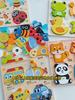 Cartoon 3D Wooden Puzzle Animal Traffic Jigsaw Toys for Kids Early Learning Educational Cognitive Game Children Gifts