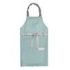 COLORFUL CANDY STYLE Apron In Dull for Boys School Easy To Put On and Take Children's (100-120cm) Turquoise, (Elementary Age), Off, N1255140-NVL