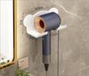 Bathroom Non Perforated Hair Dryer Stand Multifunctional Shelf