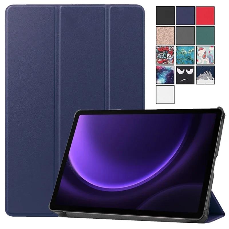 Stand Fall für Samsung Galaxy Tab S9 FE Fall 10,9'' PU Leder Auto Schlaf Abdeckung für Funda Galaxy Tab S9 FE Fall X510 X516 X516B