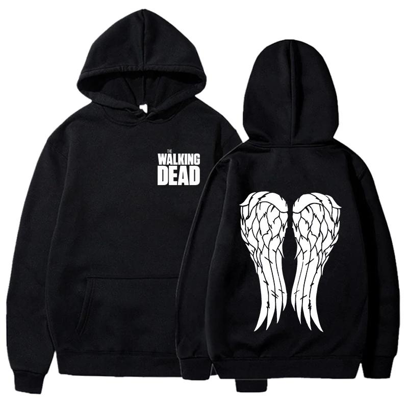 New Funny The Walking Dead Print Hoodie Women Men Casual Pullover Personalized Sweatshirt
