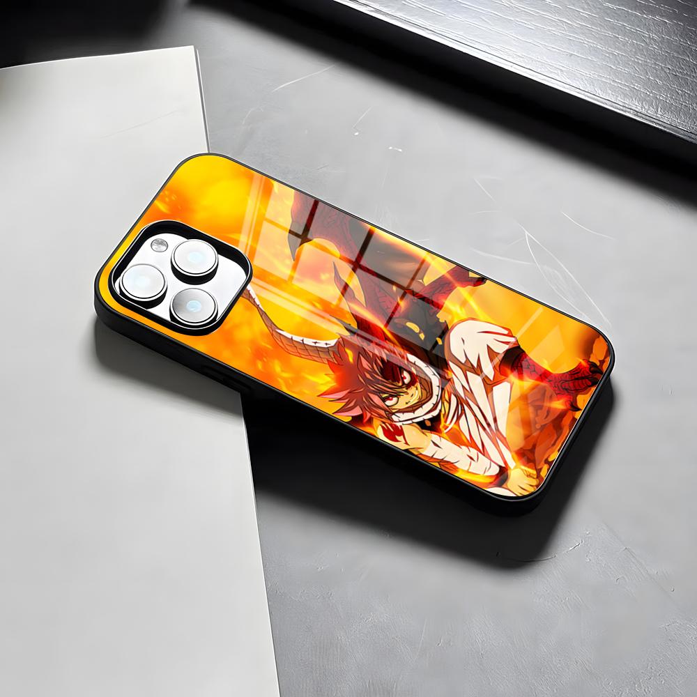 ANIME FAIRY TAIL Phone Case For IPhone 17 Pro Max 15 Pro 16 14 Plus 12 13 Mini 11 Pro Shockproof Glass Cover