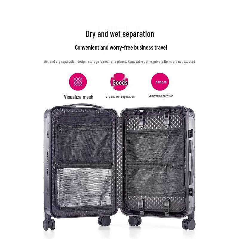 Diplomat Business Aluminum Frame Carry-on Luggage