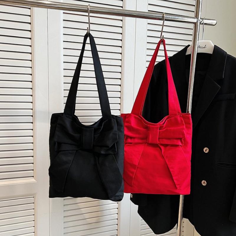 Casual Large-capacity Solid Zipper Shoulder Bags with Interior Compartment for Women  Hot-selling Canvas Bag