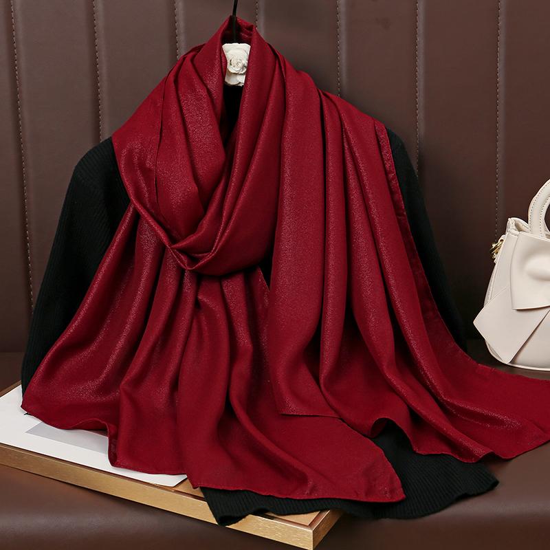 Classic Muslim Girl Chiffon Hijab Scarf Women Long Head Wrap For Women Wedding Hijabs Scarves Veil Headscarf Islamic Turban
