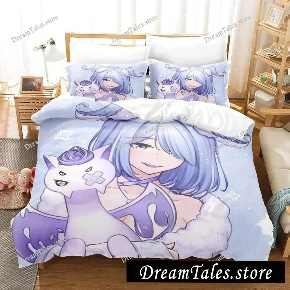 3D Print Anime Kawaii Girl Elira Pendora Bedding Set Single Twin Full Queen King Size Bed Set Adult Kid Bedroom Duvet Cover Sets