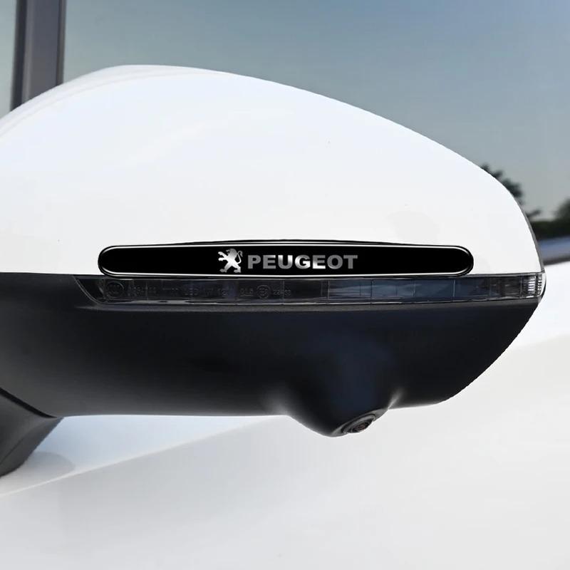 Car Door Handle Bowl Protective Stickers Car Handle Anti-collision Strip For Peugeot 206 307 308 3008 207 208 408 508 2008 5008