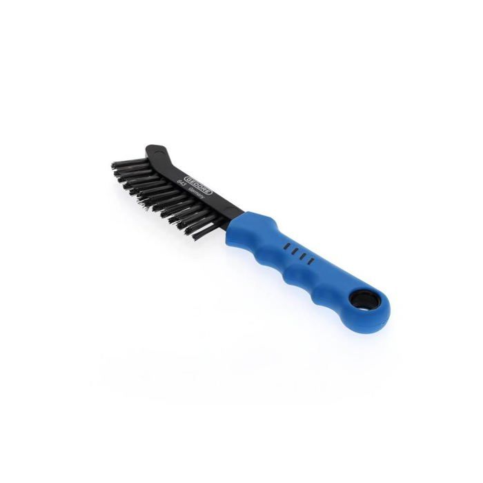 Brosse pour nettoyer - gedore - 643 - plastique bleu - pour étriers ou garnitures de frein