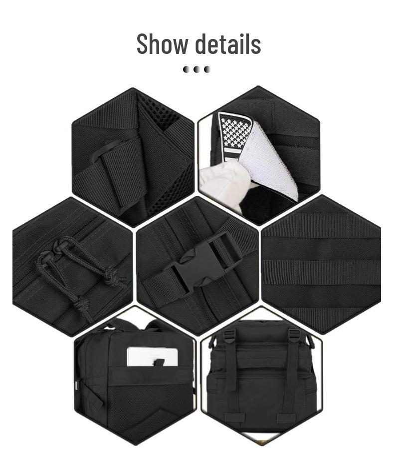 Taktischer 3P Rucksack mit großer Kapazität für Outdoor, Militär, Bergsteigen, Radfahren, Sport und Camping