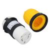 Locking Connector 30A Safety Insulated Twist Lock Plug Connector Power Cord Cover for RV