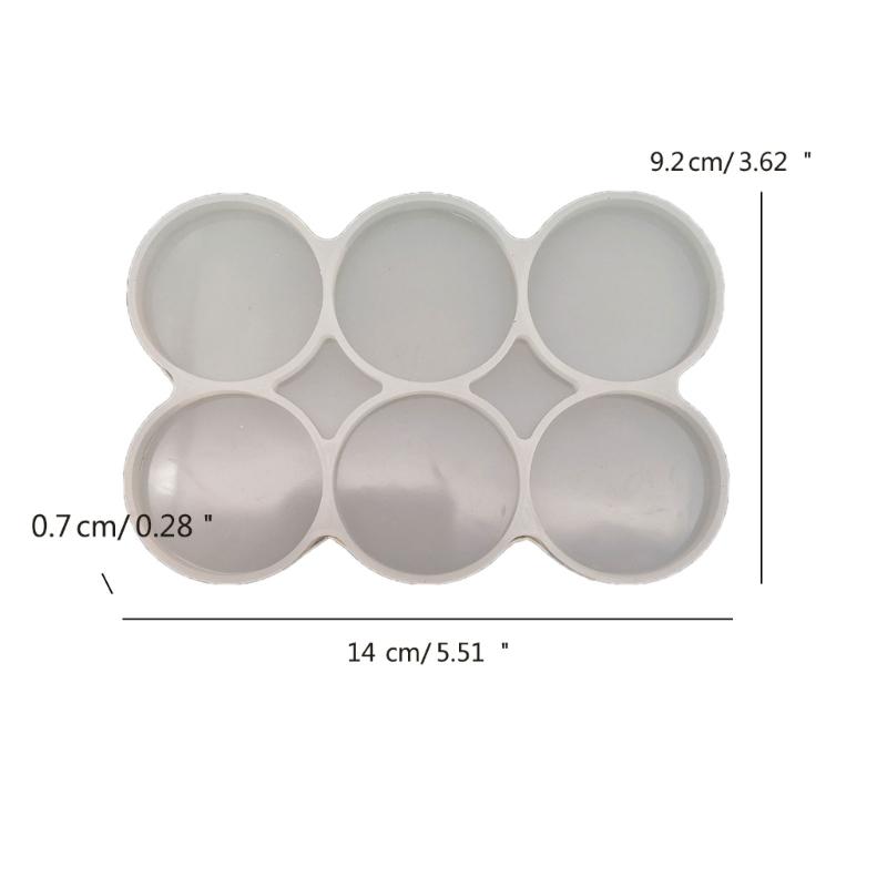 Round Silicone Mold DIY Craft Molds Resin Jewelry Molds Epoxy Resin Molds Craft Supplies for Making Adhesive Product