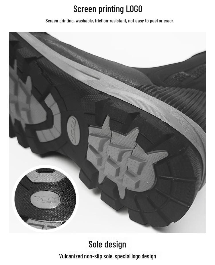 ZCCO 5mm Thickened Non-slip High-top Diving Boots for Snorkeling, Beach, and Fishing