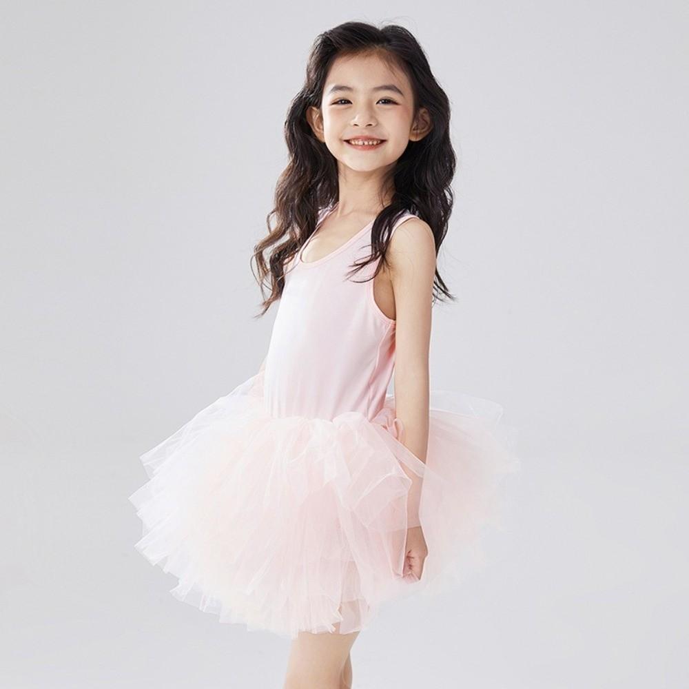 Short Sleeve Baby Girl Ballet Skirt Princes Dress Ballet Performance Costume Photo Shoot