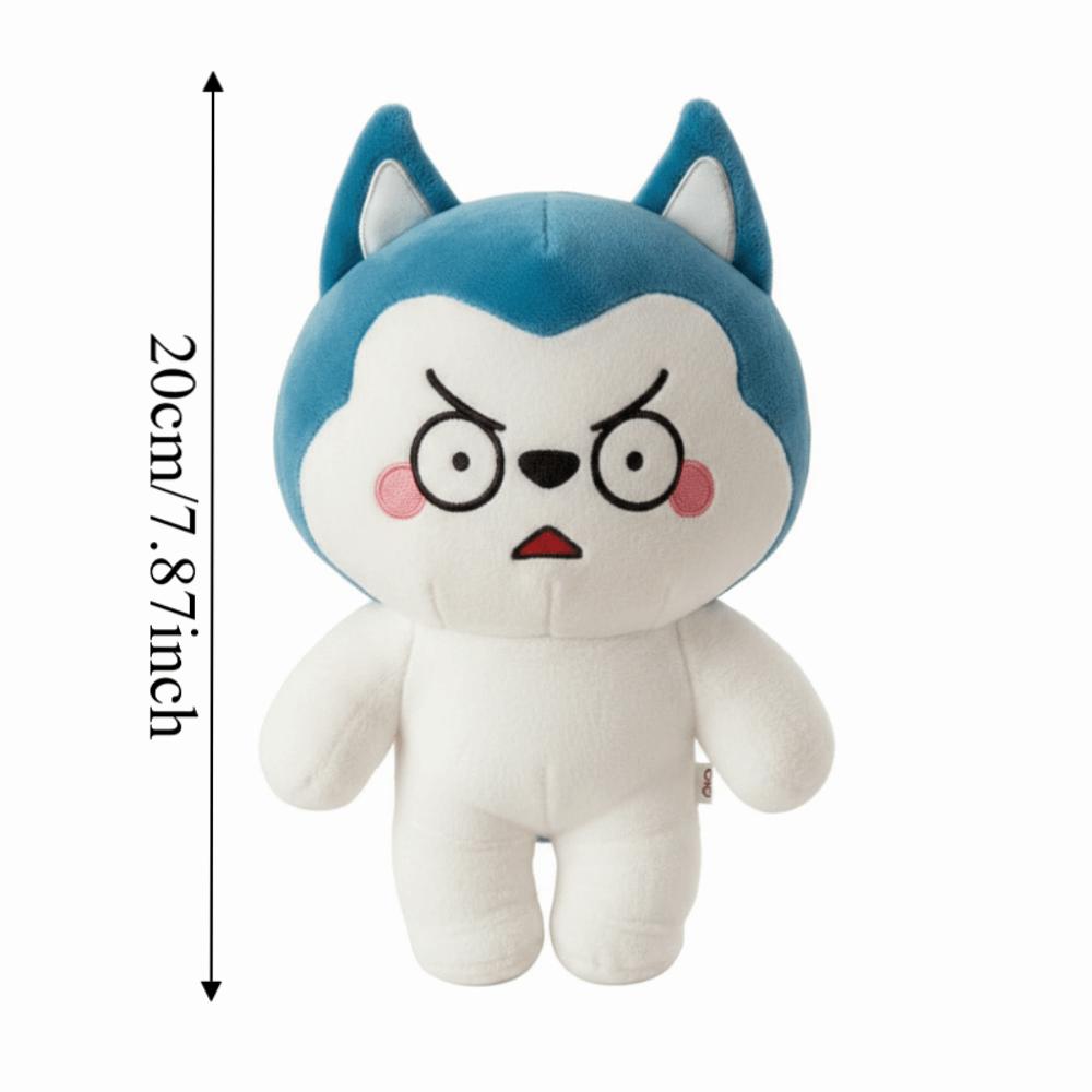 Adorable Style HuskyLang Stuffed Doll Soft Material Stuffed Animal Pillow Girls Gift