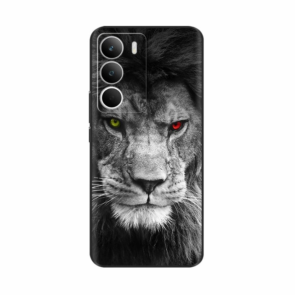 For OPPO Realme C71 Case 6.67'' Soft TPU Black Silicone Cartoon Back Cover For Realme C71 C 71 RealmeC71 Cases Shockproof Fundas