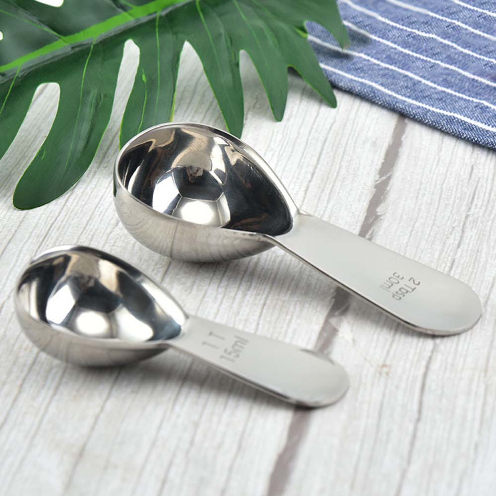 Tool Measuring Stainless Steel Milk Powder Tea Spoon Measure Scoop Coffee Spoon Coffee Scoop