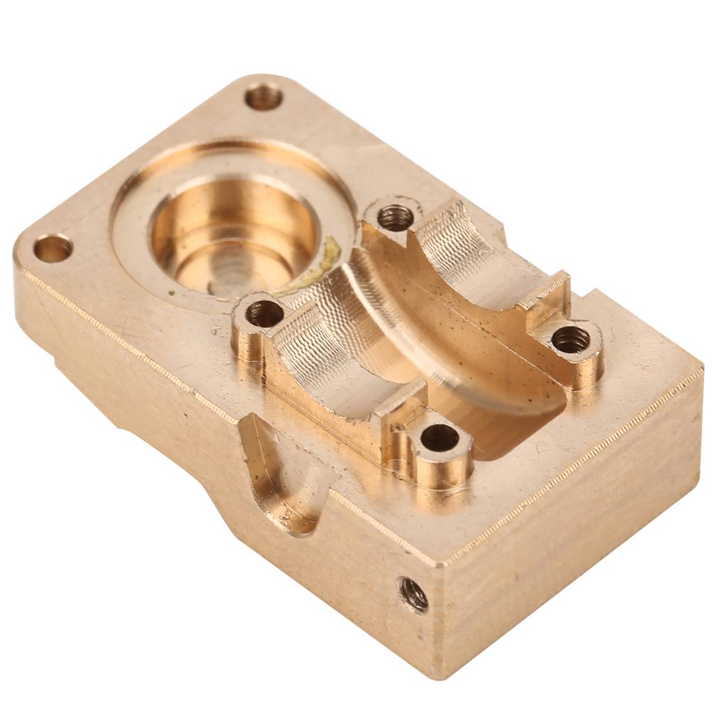 Brass Diff Axle Cover Counterweight WGuard Protection Plate Fit for Axial SCX24 AXI00002 90081