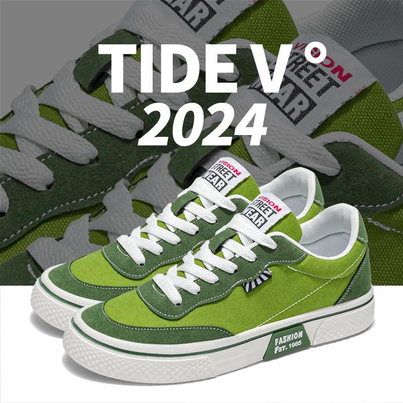 Ny stil, trendig, mångsidig, canvas-skor, andningsbara, slitstarka, bekväma, konstnärlig stil