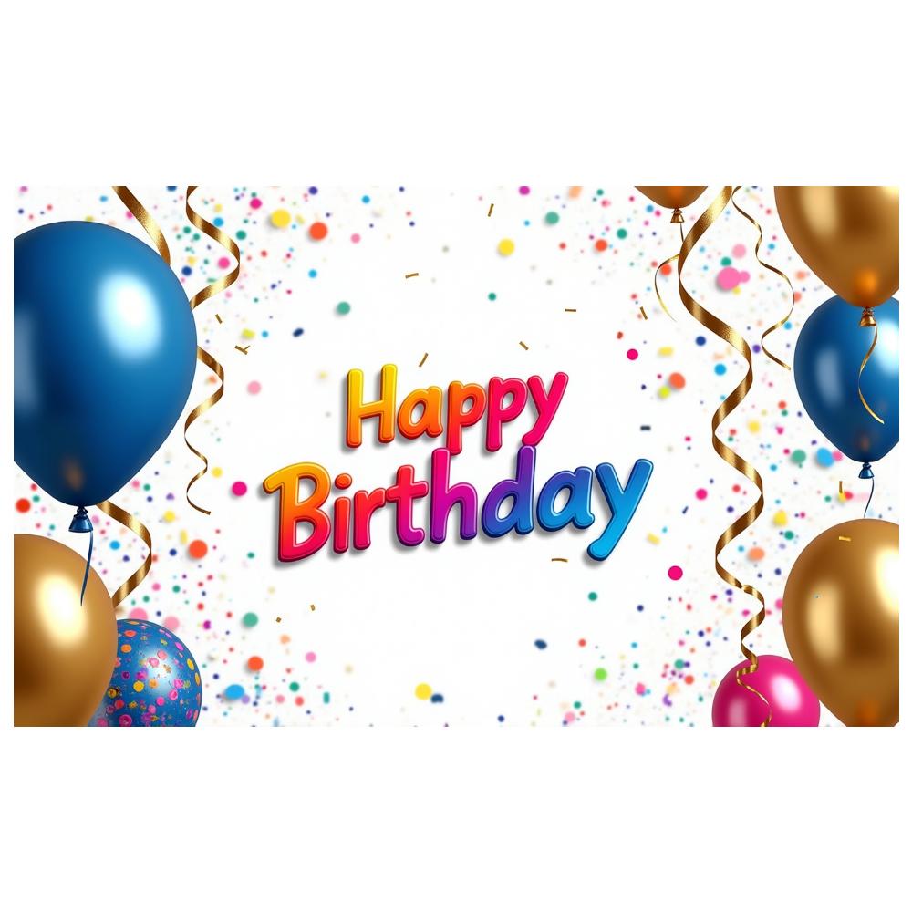 Banner de Aniversário Decoração de Balões Celebração Infantil Para Festividades ao Ar Livre Eventos