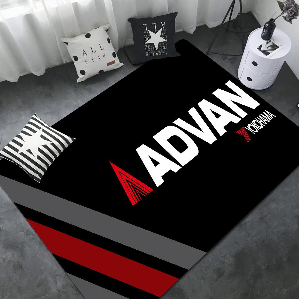 A-ADVANS WHEEL Badematte Kinderzimmer Schlafzimmer Dekoration Balkon Rutschfeste Fußmatte Wohnzimmer Willkommens-Teppich