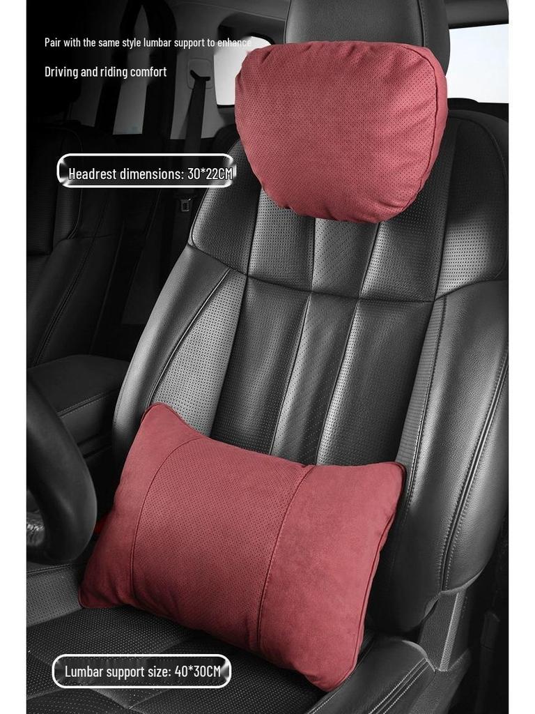 Maybach S-Class Tesla Car Headrest Cushion: Neck and Lumbar Support Pillow