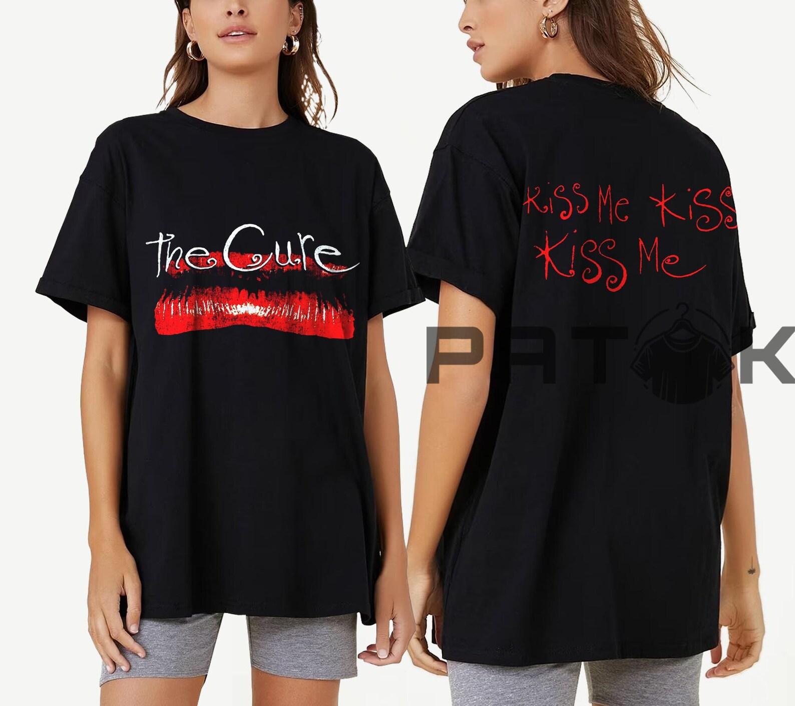 The Cure T-Shirt - Kiss Me, Retro Rock Band Music Fan Merch Vintage T-Shirt 2XL