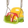 3 in 1 Detachable Kids Swing Seat with Safety Belt, Adjustable Rope for Indoor, Outdoor, Playground, Garden, Green
